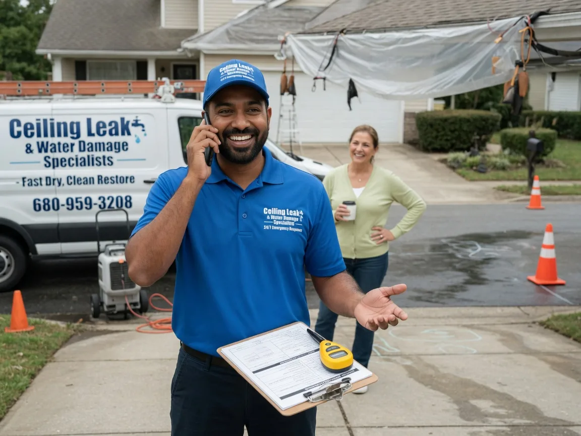 Ceiling Leak Cleanup Summerfield, FL FAQs